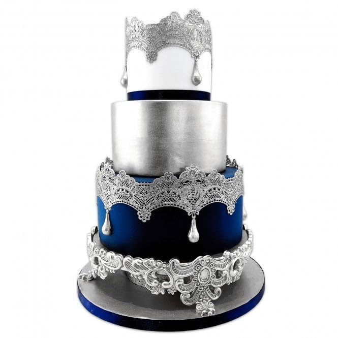 Cake Craft Group Decorative Metallics Lustre Dust - Silver - Image 2
